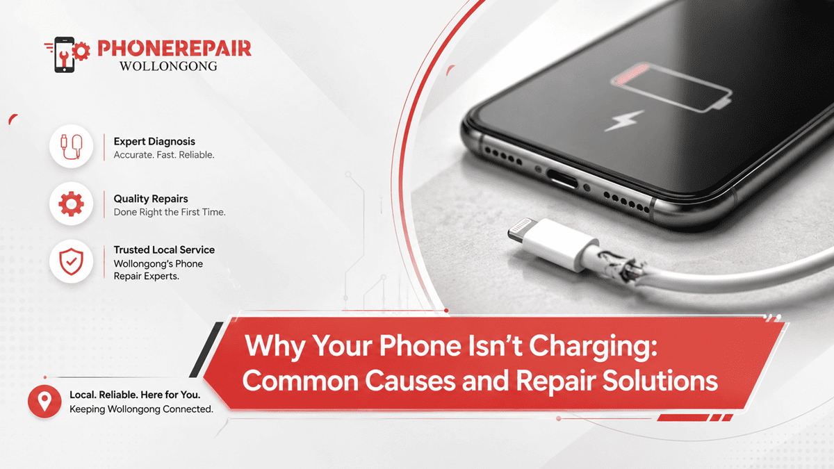 Why Your Phone Isn’t Charging Common Causes and Repair Solutions